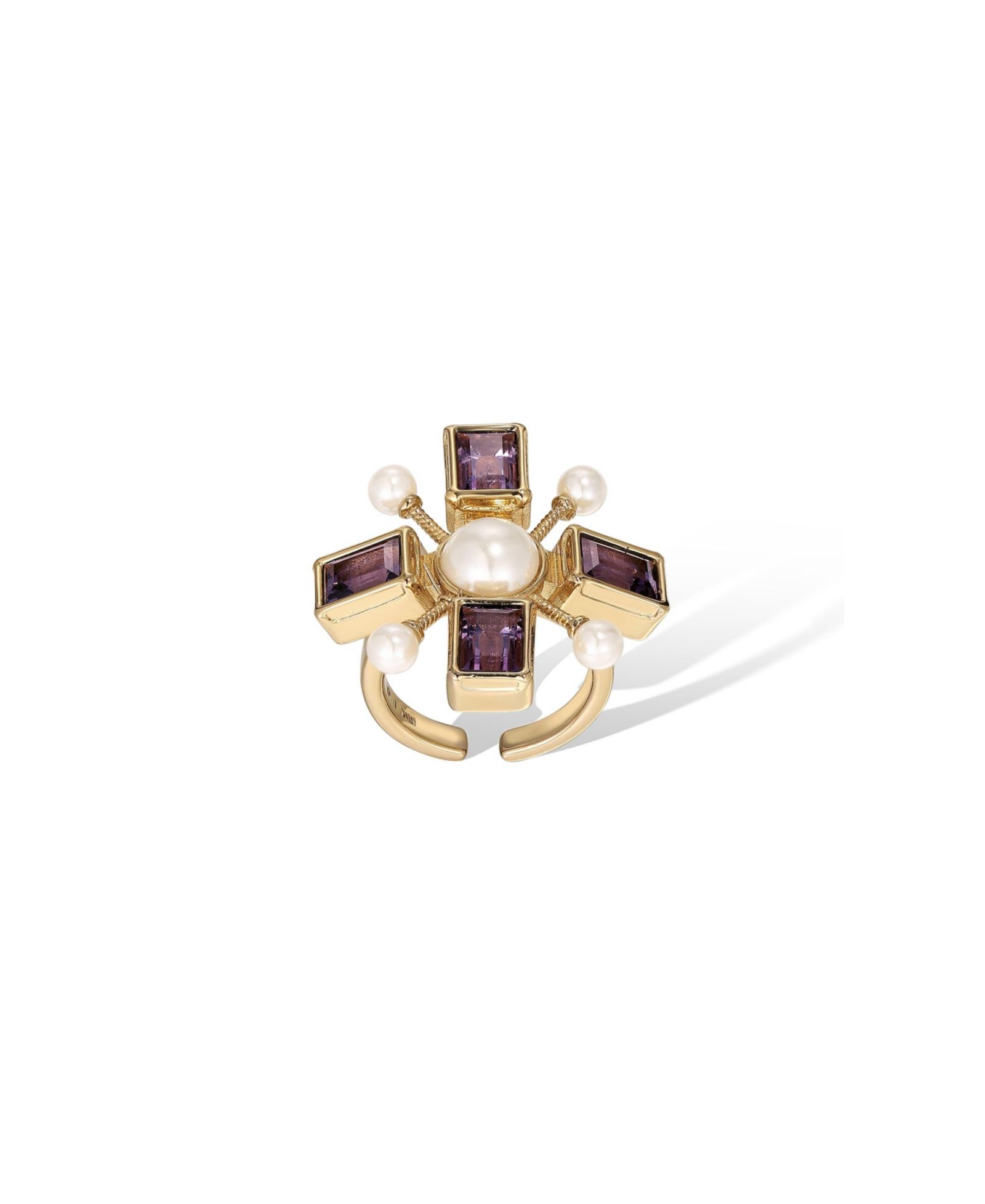 Кольцо RETRO CHIC Byzantine Cross