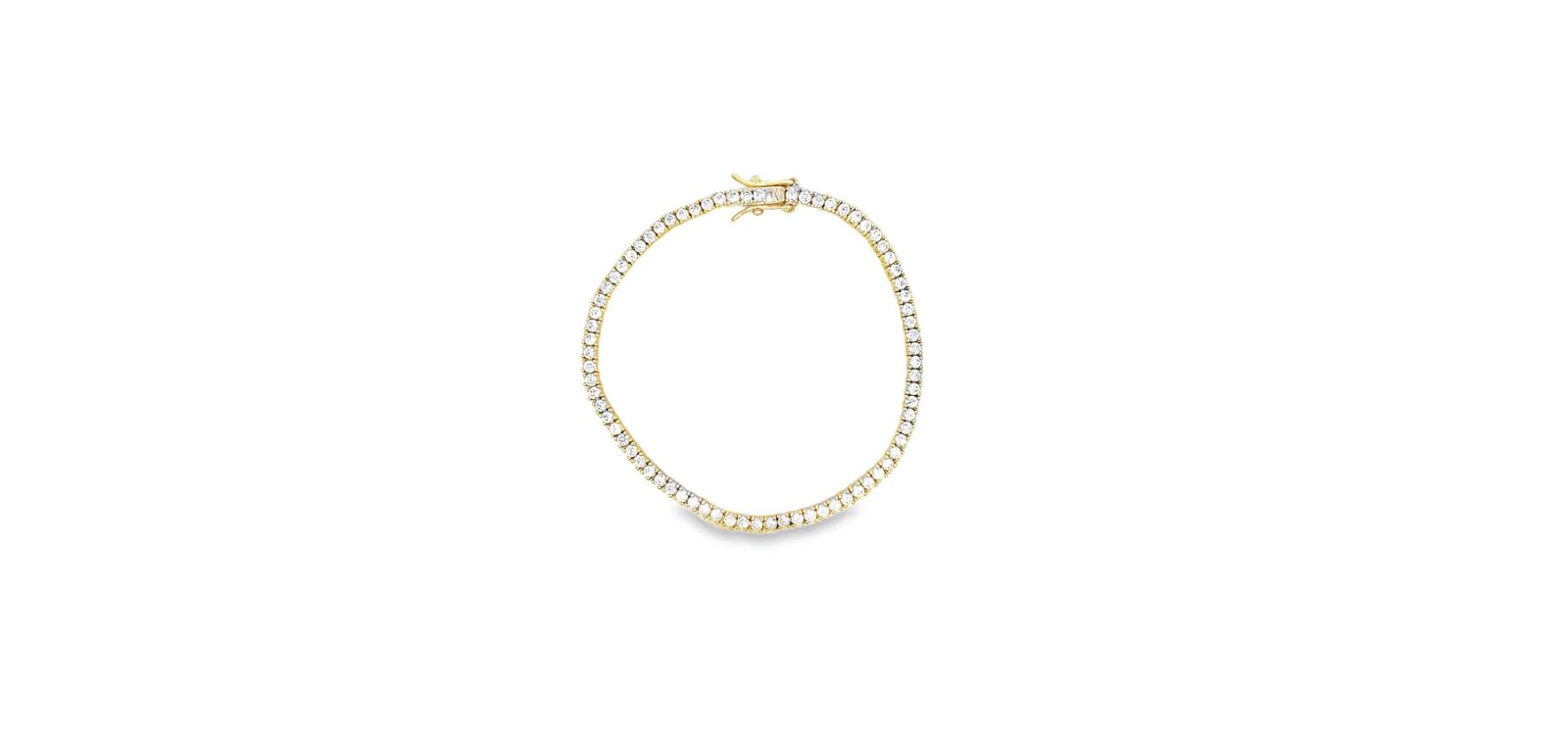 Браслет Bowood Lane Vermeil and Cubic Zirconia