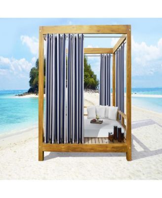 Пара штор Commonwealth Seascapes Stripes, индиго