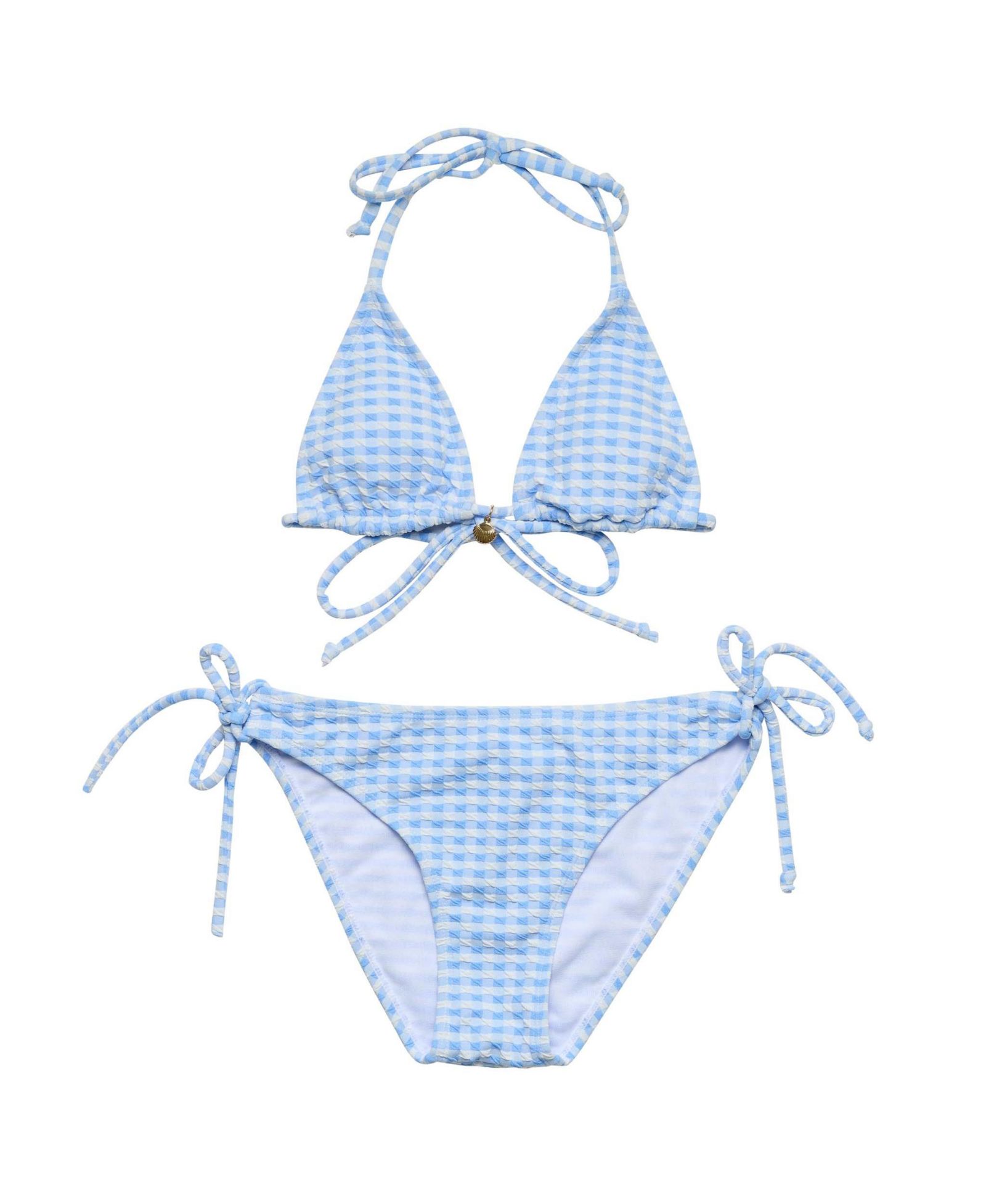 Snapper Rock Детский бикини triangle с принтом gingham Seaside