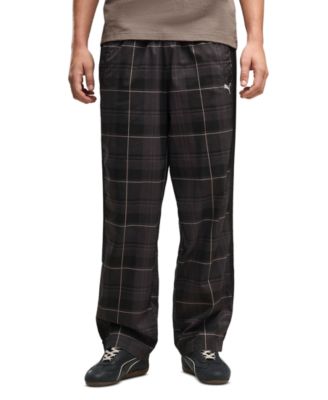 Puma Men's T7 Tartan Relaxed-Fit Casual Pants