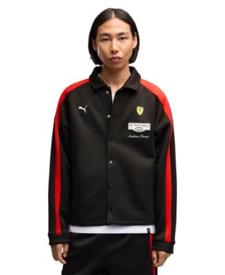 Puma Men's Ferrari Combines Iconic Stripe Track Jacket