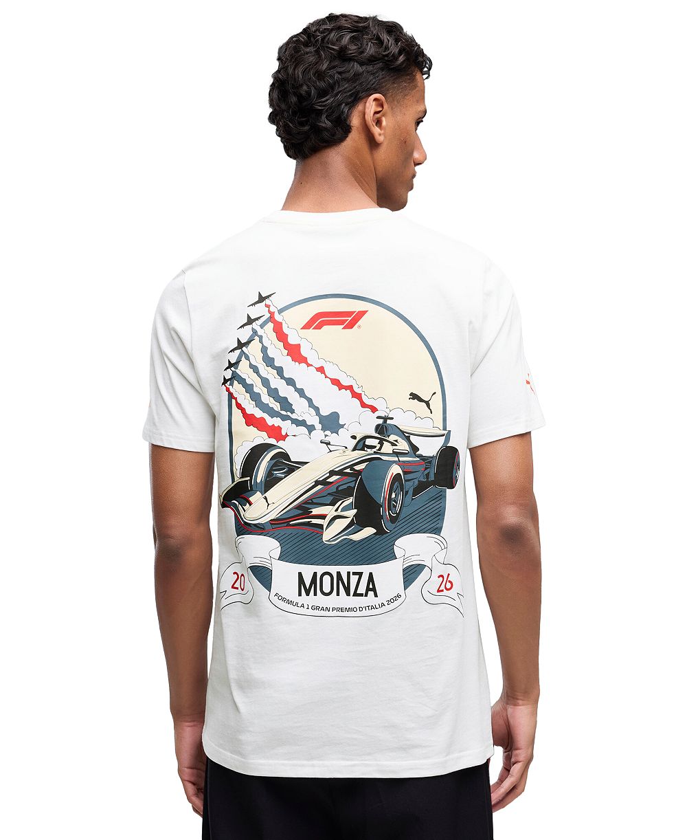 Puma Men's F1 Monza Graphic Crew Neck T-Shirt