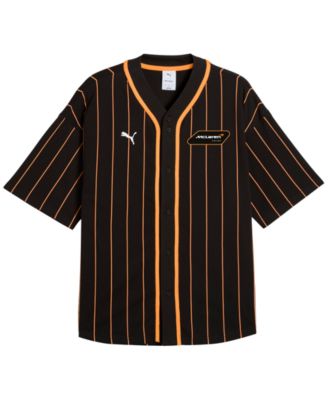 Puma Men's McLaren Baseball Jersey V-Neck T-Shirt