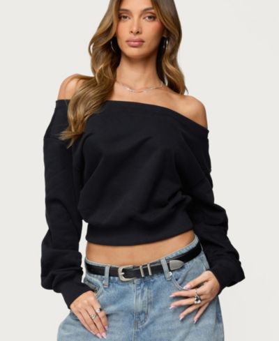 Женская толстовка Edikted Christy Off Shoulder