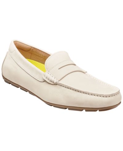 Florsheim Motor Smooth Moc-Toe Penny Driver Loafers