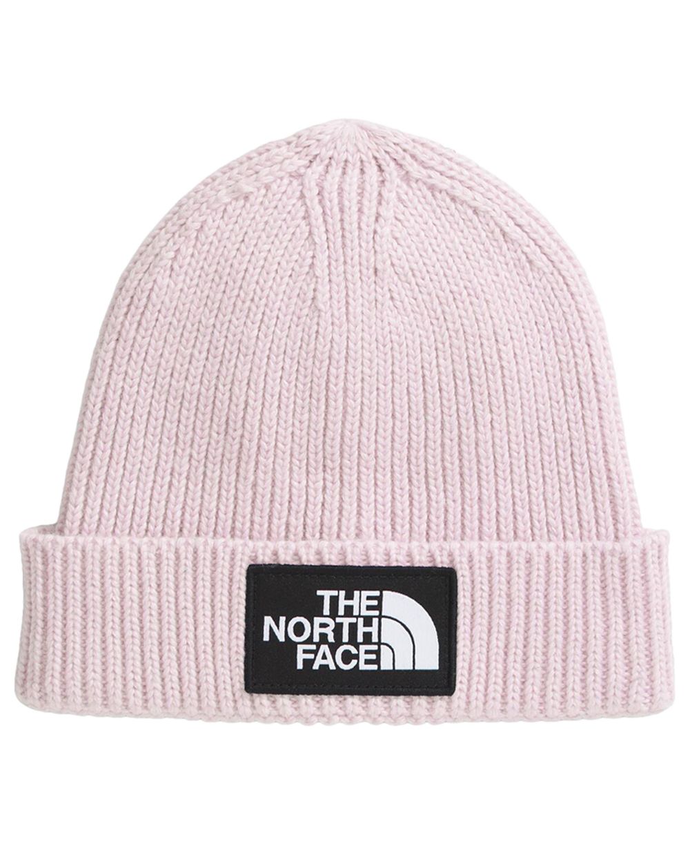 The North Face Baby Logo Box Structured Rib-Knit Beanie