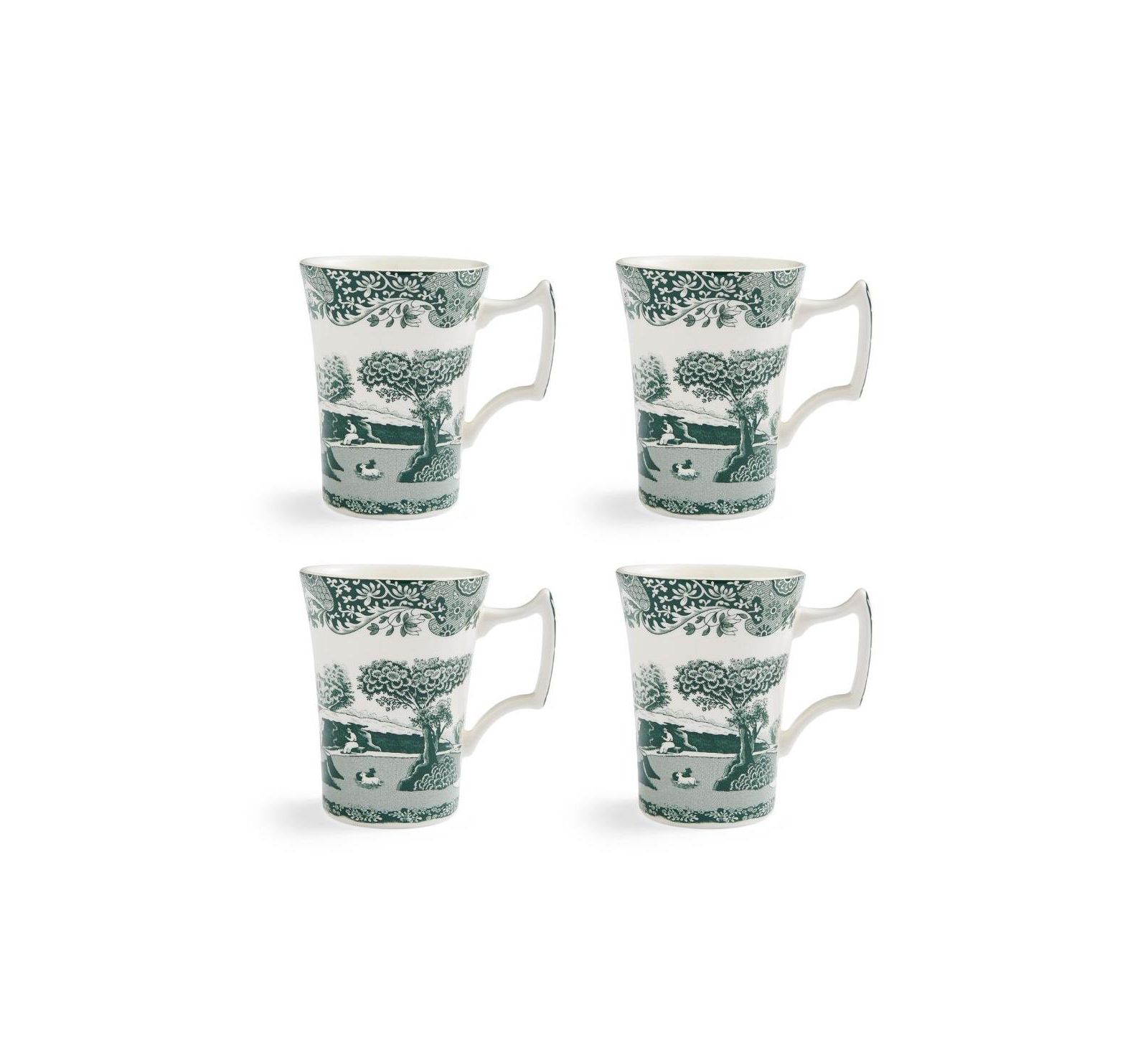 Набор кружек Spode Heritage Green Italian Cottage, 4 шт