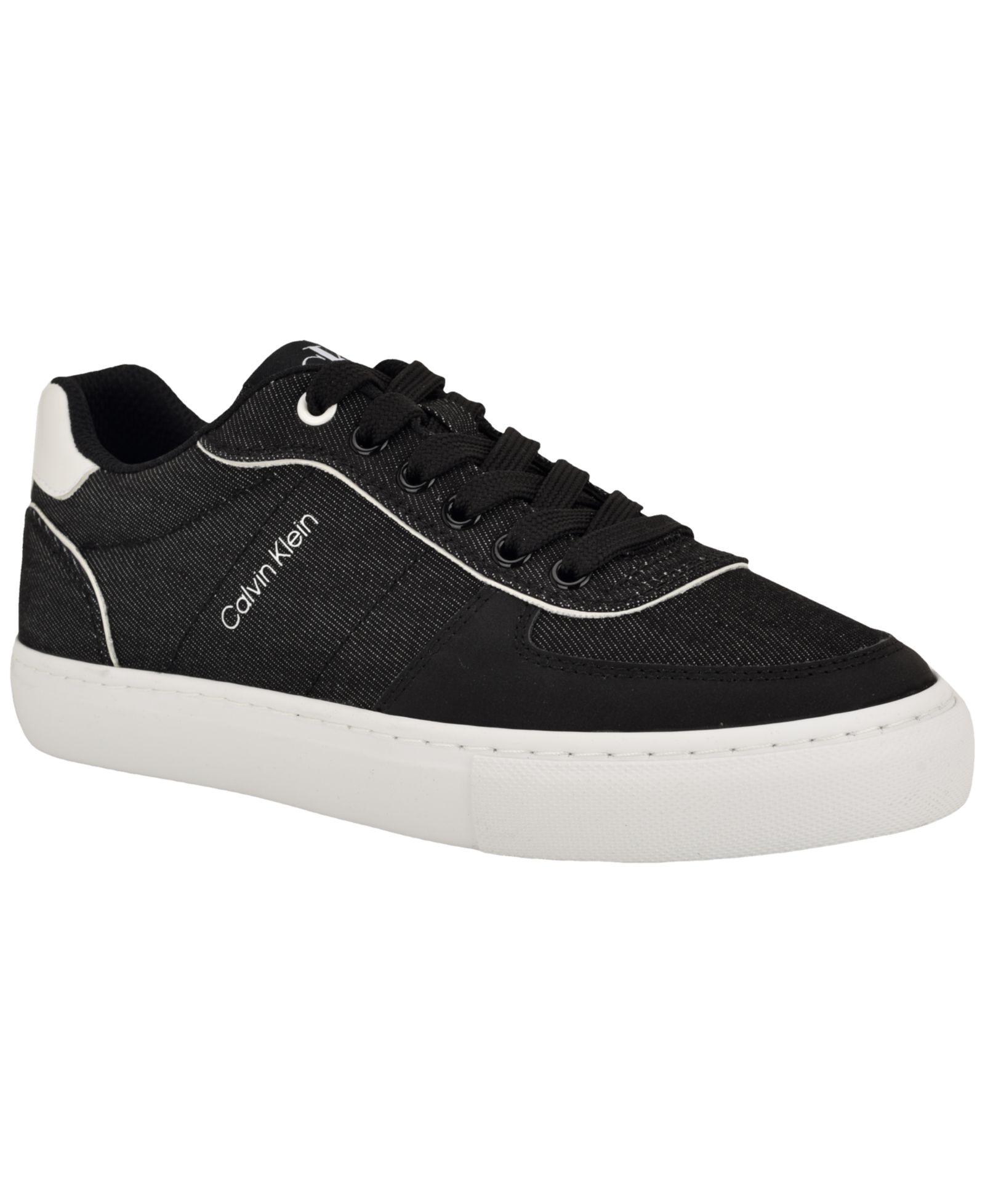 Calvin Klein Women's Caspian Denim Lace-Up Sneakers