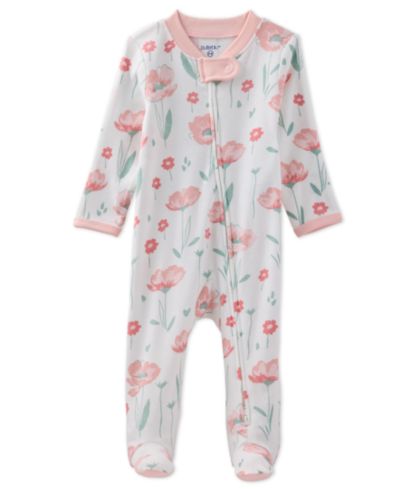 Детской комбинезон butterblu Baby Girls' Scout 2-Way Zip Footed Sleep and Play