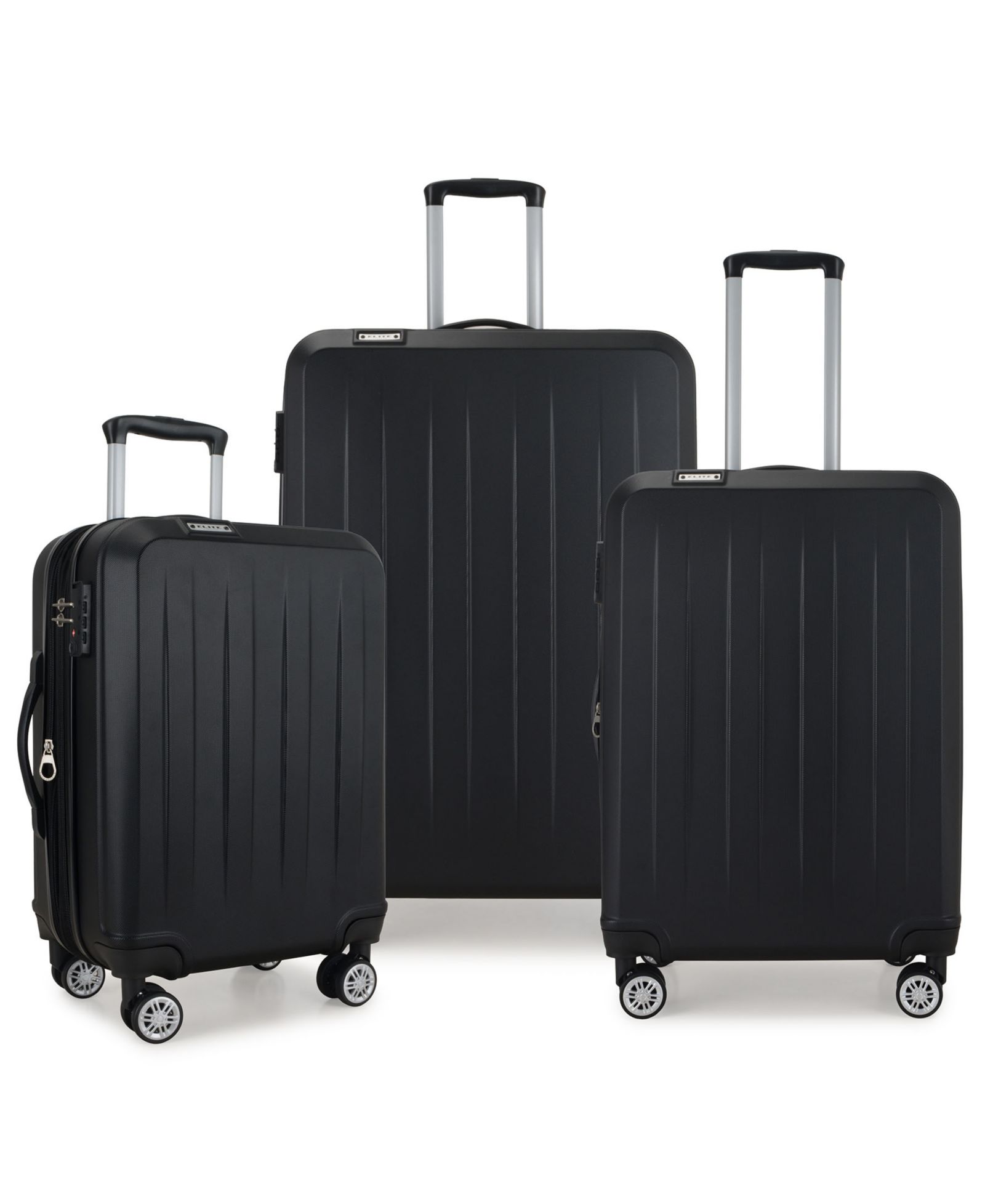 Elite Luggage Dori 3-Pc. Hardside Expandable Spinner Luggage Set