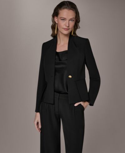Donna Karan New York Женский блейзер на одну пуговицу