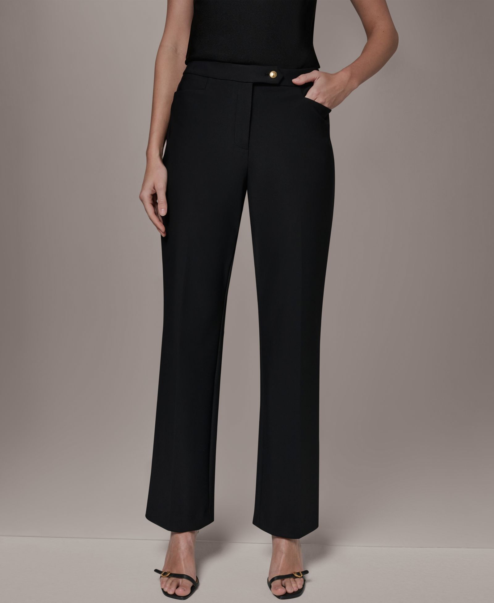 Donna Karan New York Women's Mid-Rise Pants