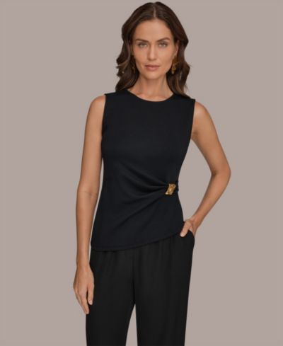 Donna Karan New York Women's Crewneck Top
