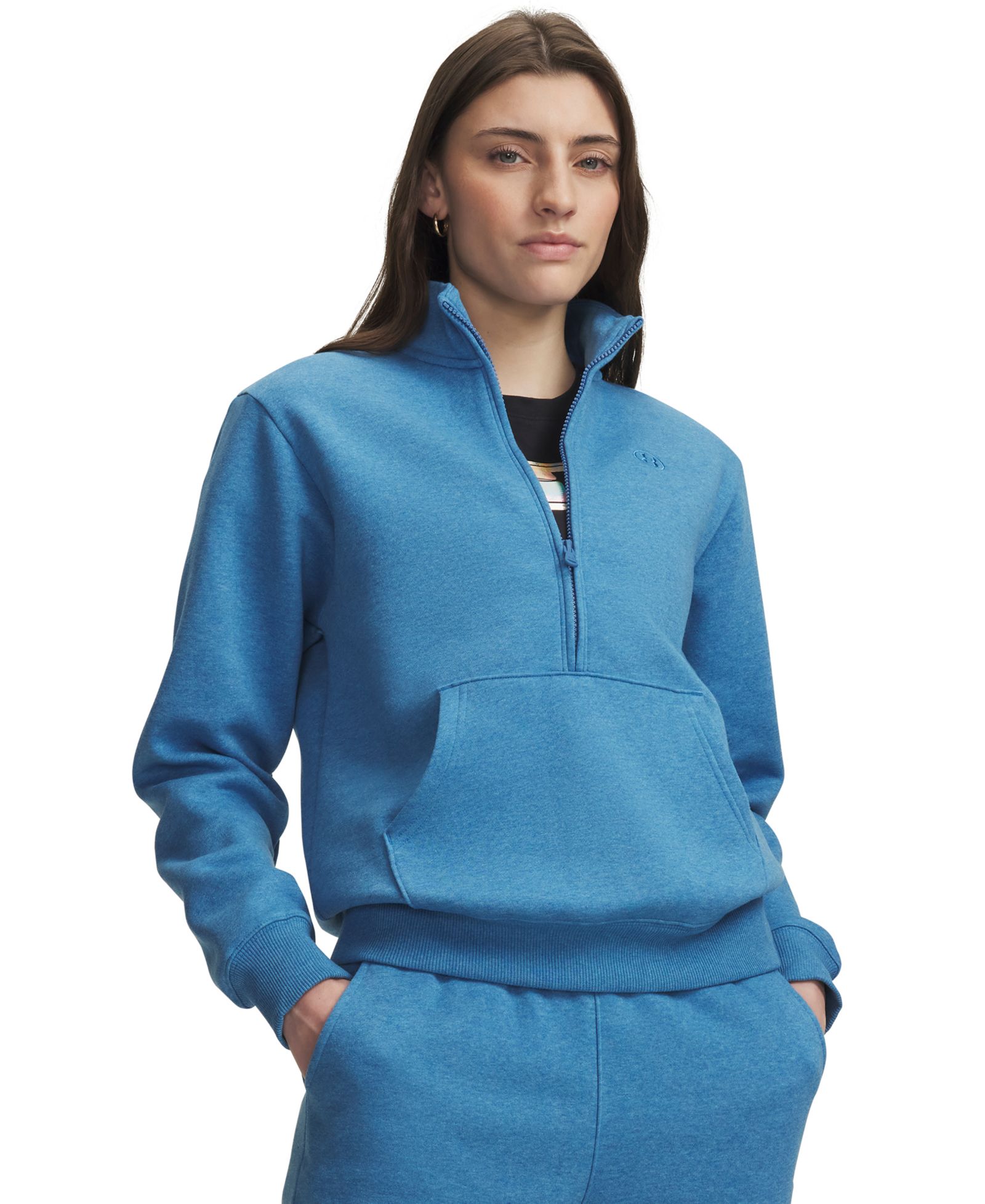 Under Armour Women's Rival Fleece Half-Zip Sweatshirt