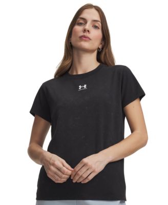 Under Armour женская футболка с коротким рукавом и круглым вырезом Rival