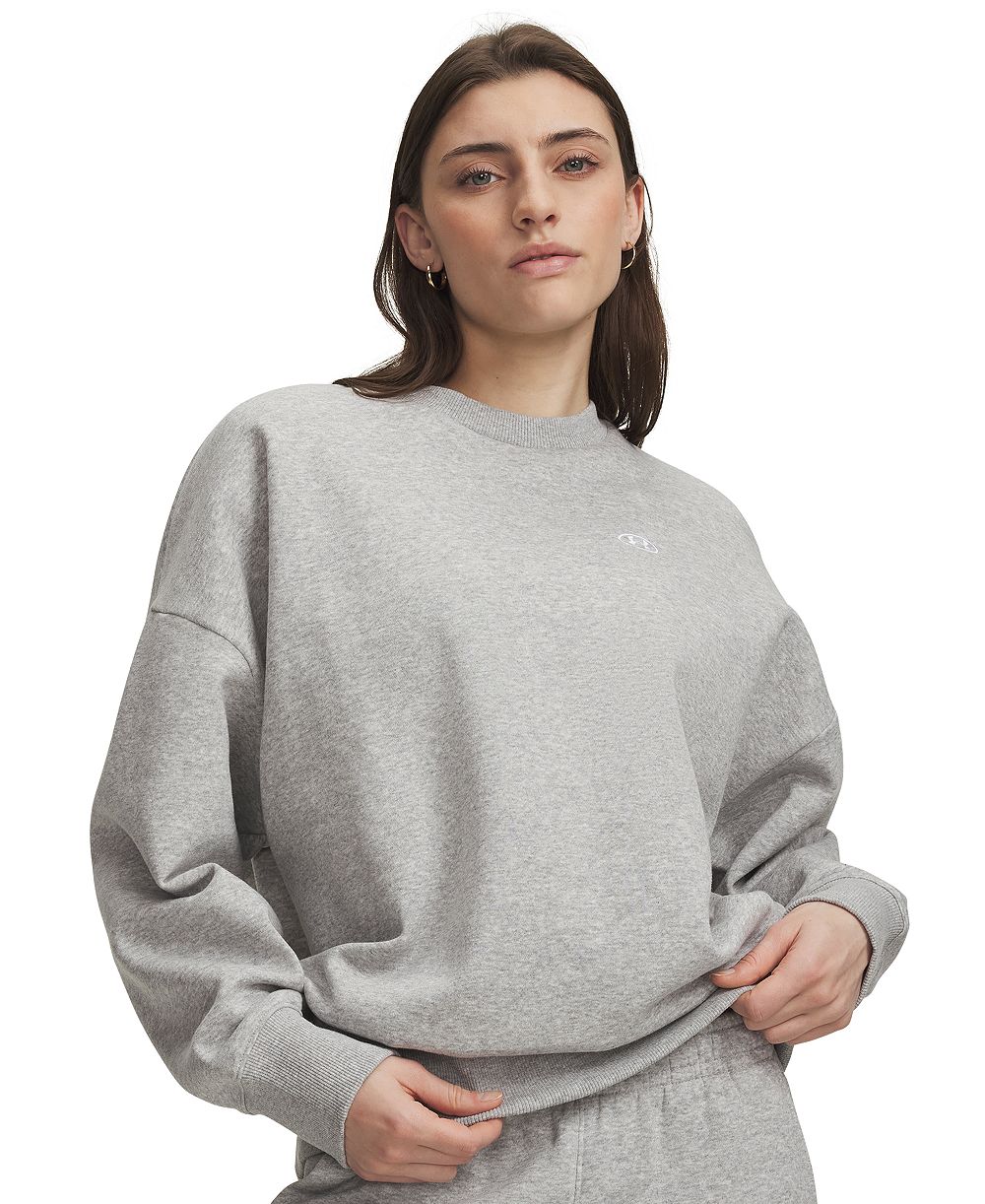 Under Armour Women's Rival Fleece Oversized Crewneck Sweatshirt