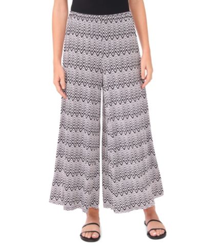 Женские широкие брюки Vince Camuto с принтом, модель pull-on