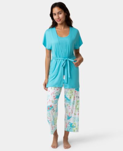 Женский комплект пижам Hue Mama Jama 3Pc