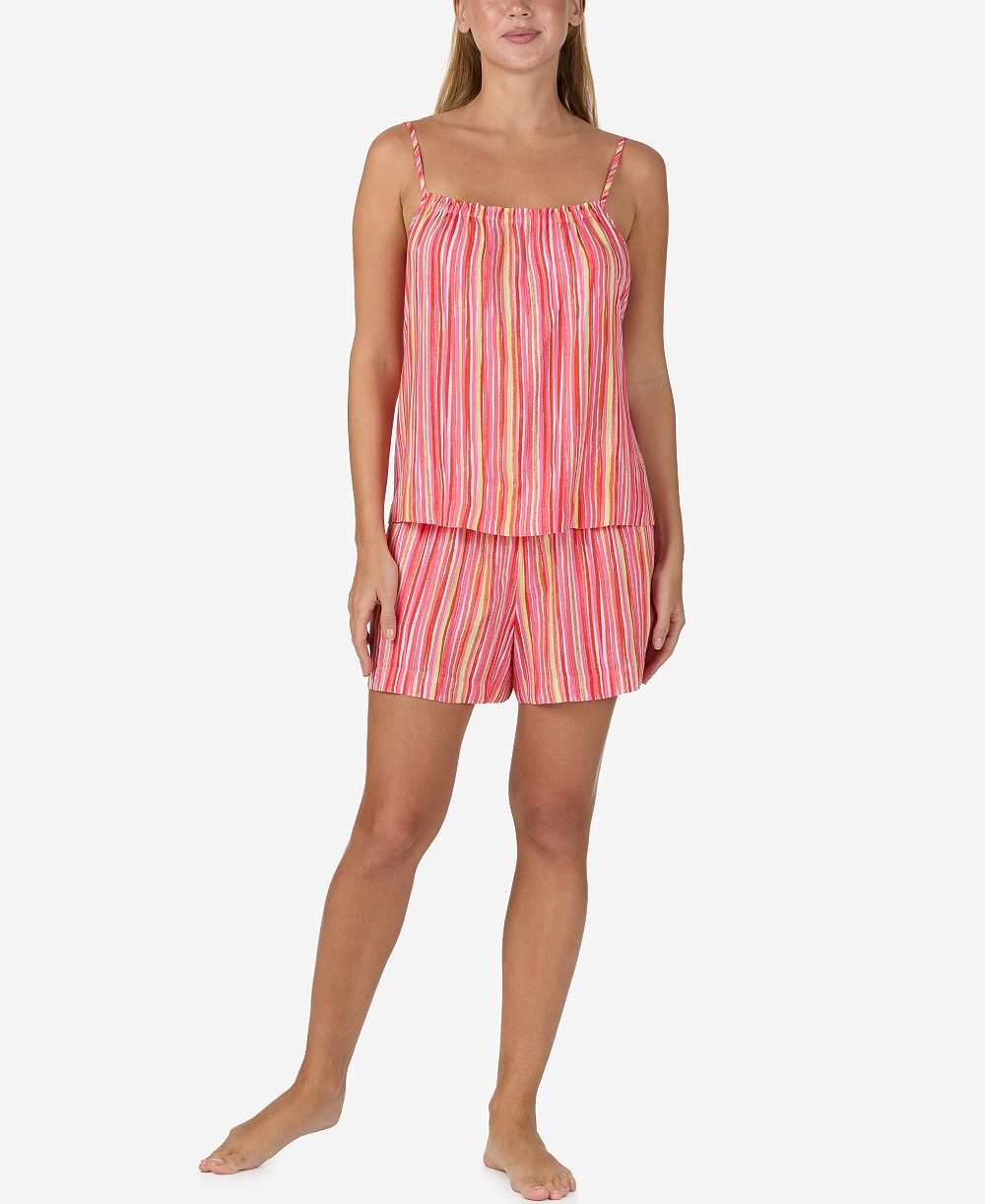 Sanctuary Women's Sleeveless Camisole Top and Boxer Shorts, 2-Piece Set