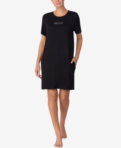 DKNY Women's Sleepwear Short-Sleeve Pull-On Sleepshirt