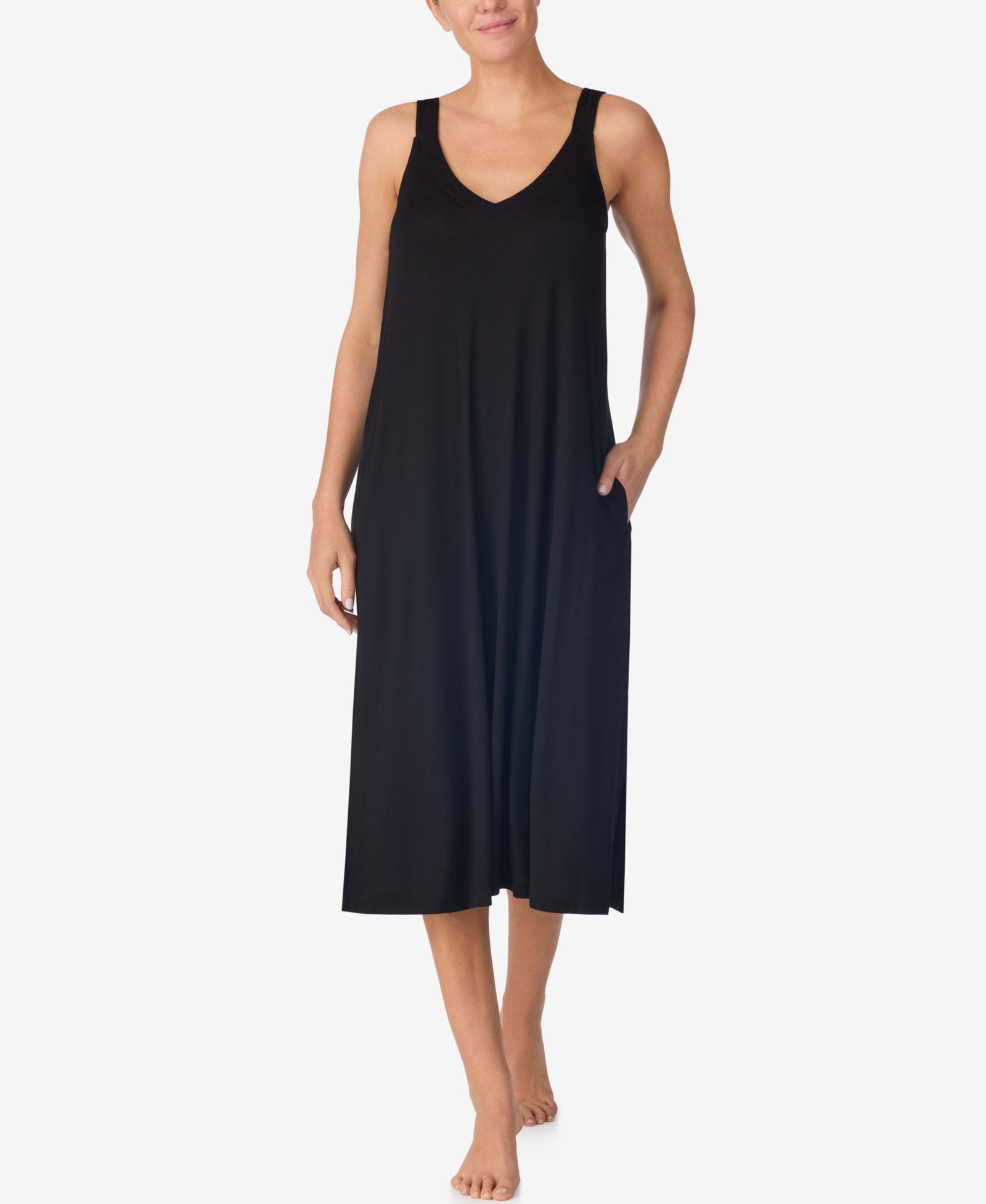 DKNY Women's Sleepwear Sleeveless Short Chemise Pull-On Night Dress