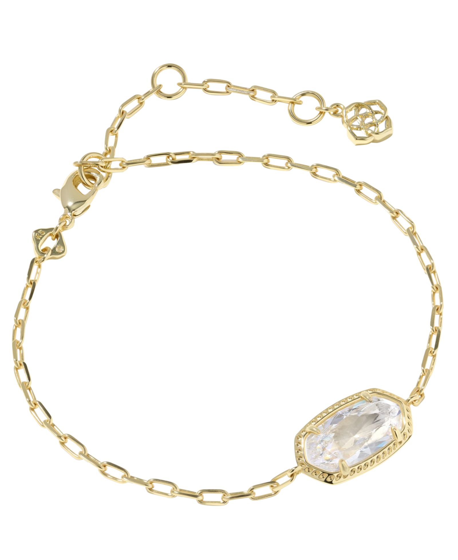Браслет Kendra Scott Cubic Zirconia Elaina Luxe Chain