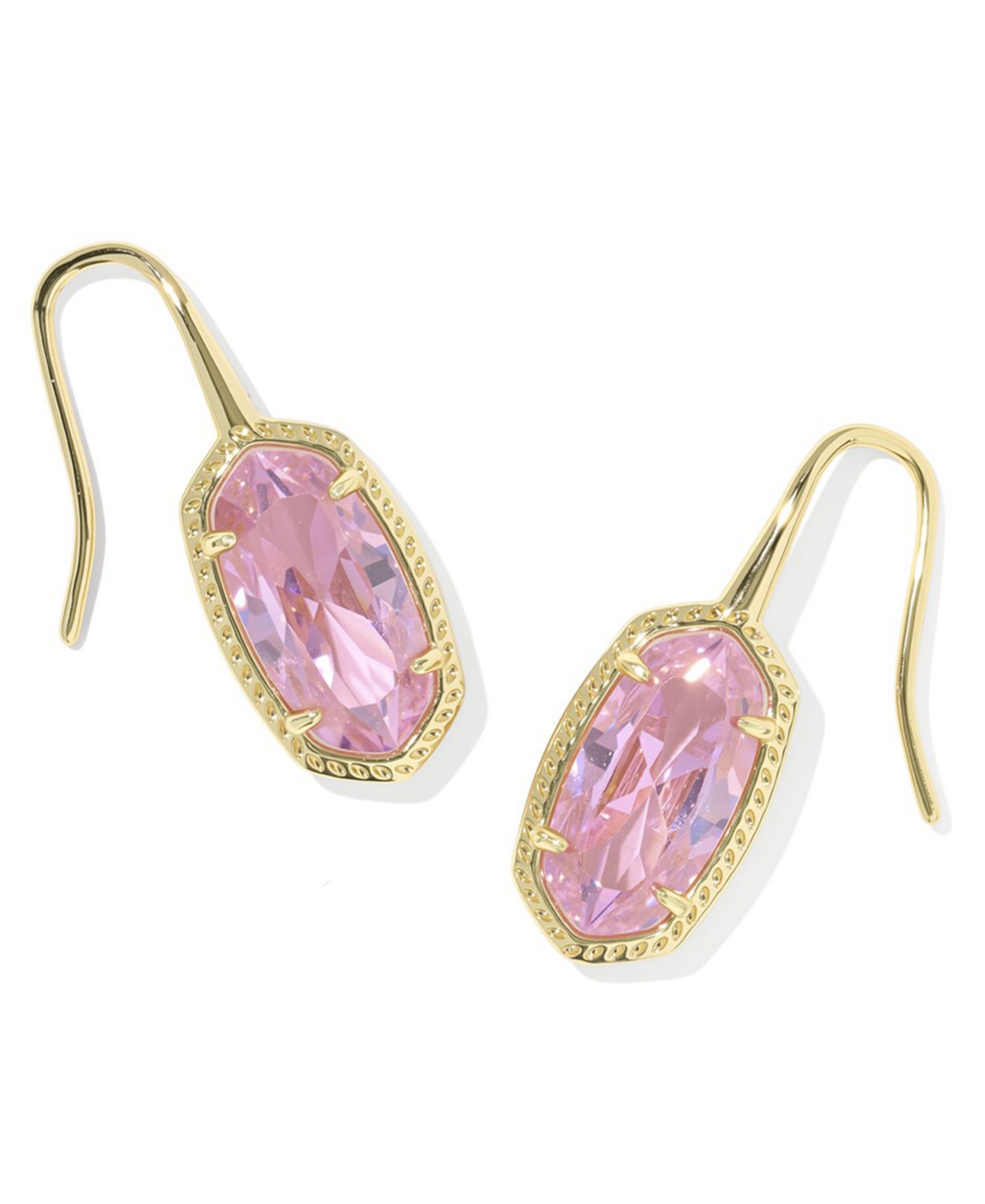 Серьги-подвески Kendra Scott Cubic Zirconia Lee Luxe Oval Drop