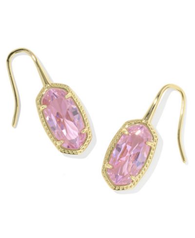 Kendra Scott Cubic Zirconia Lee Luxe Oval Drop Earrings