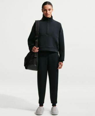 Nike Women's 24.7 Impossibly Soft Dri-FIT Oversized 1/2-Zip Top