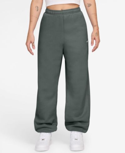 Женские спортивные брюки Nike Studio Fleece с высокой талией