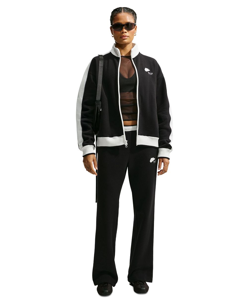 Nike Women's Studio Fleece Full-Zip Track Jacket