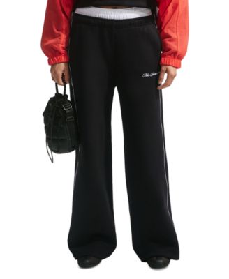 Nike брюки Nike Women's Studio Fleece с широкими штанинами и завышенной талией