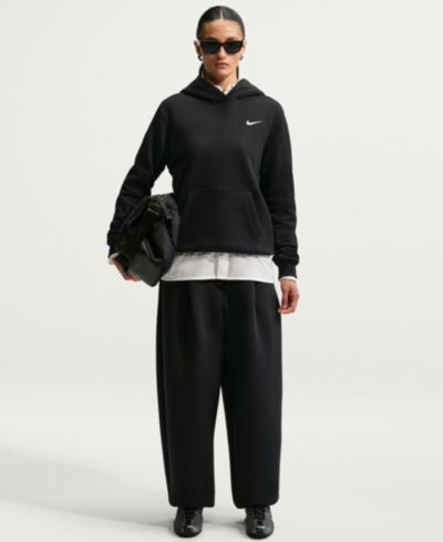 Женское худи Nike Studio Fleece средней плотности