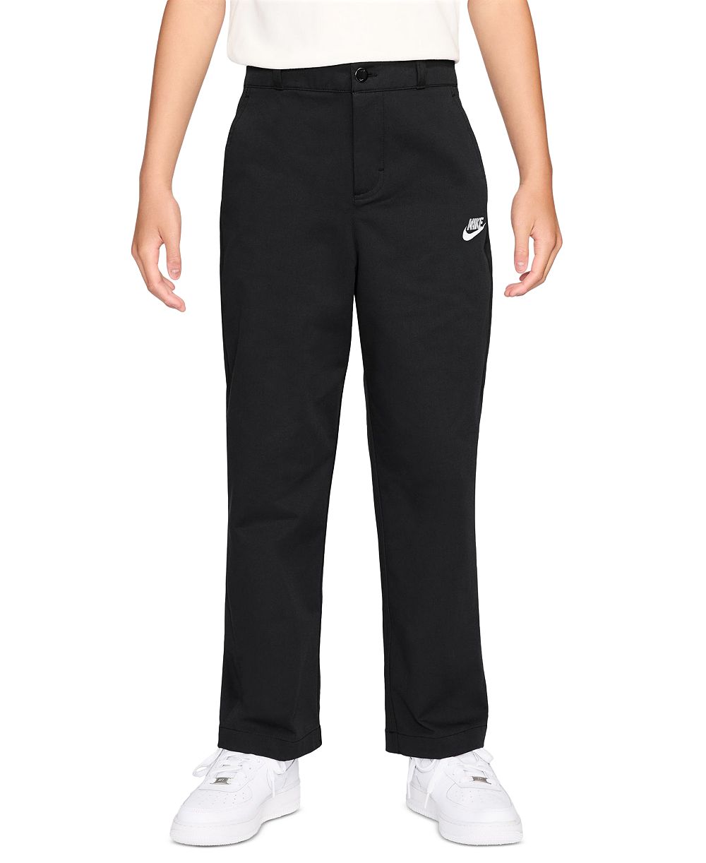 Nike Брюки Club Woven Straight-Leg для мальчиков и девочек