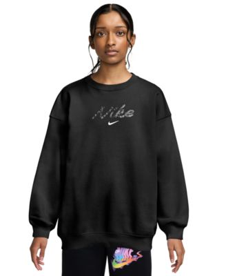 Nike Детский оверсайз с длинным рукавом, свитшот 7-16