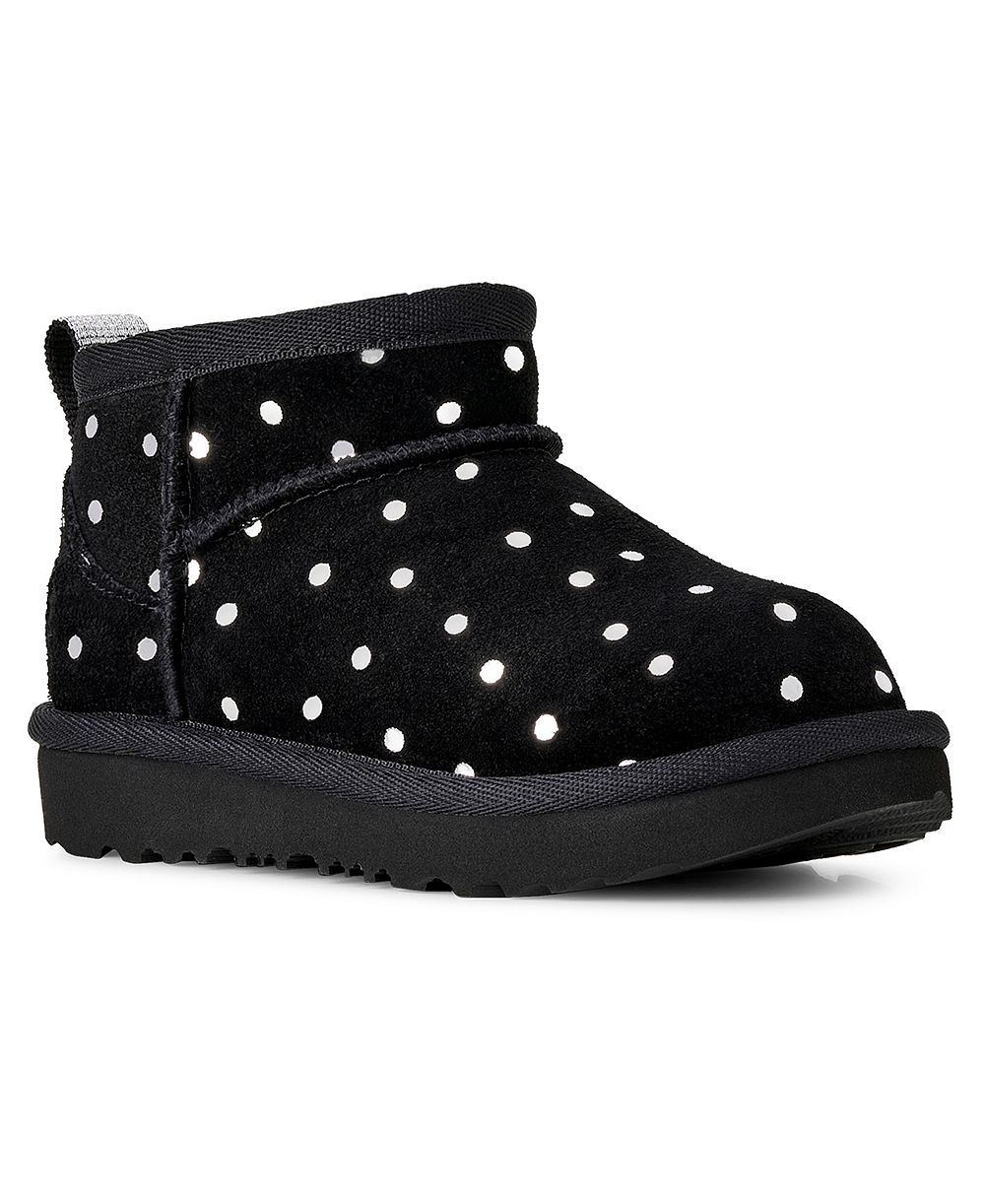 UGG® детские ботильоны Ultra Mini с молнией и блестящими точками