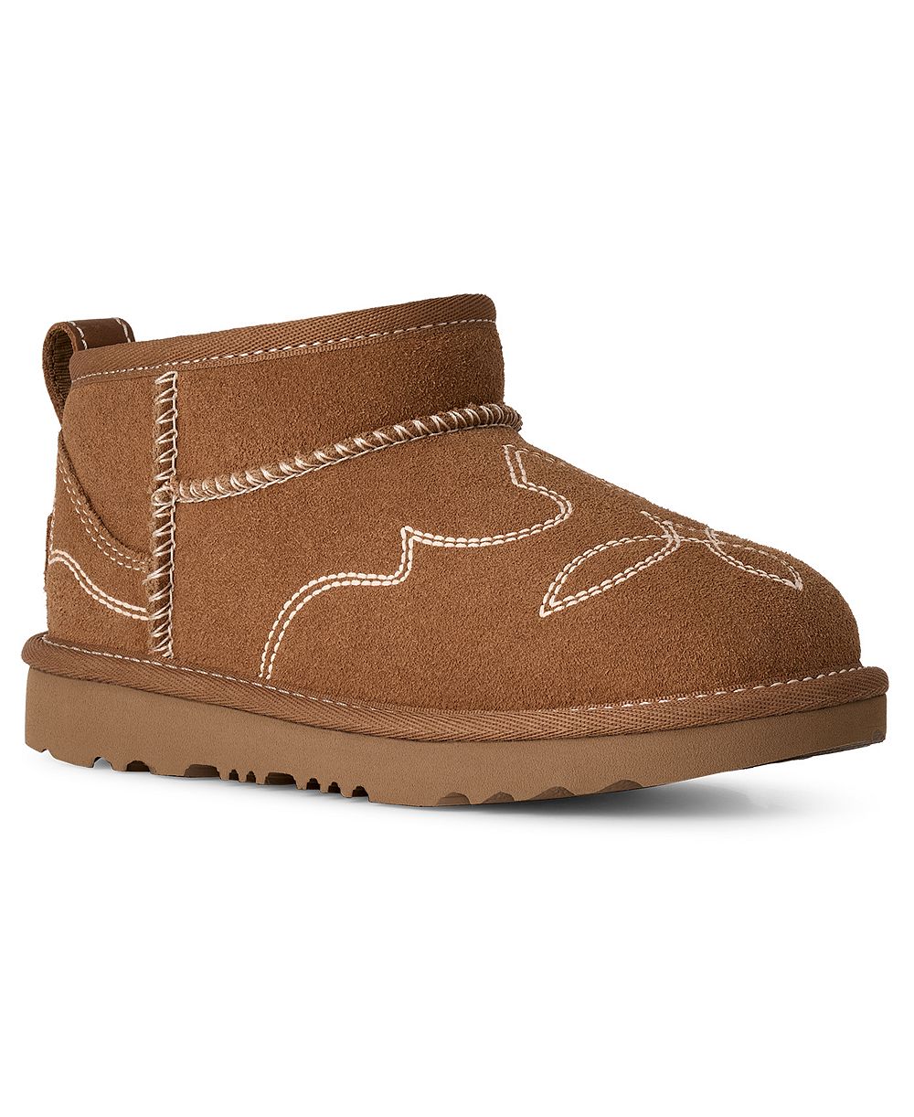 Детские сапожки UGG® Classic Ultra Mini Western с круглым носком