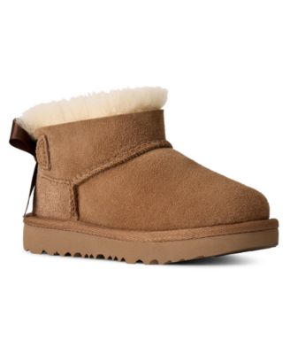 Детские ботинки UGG® Ultra Mini Bailey Bow Zipper