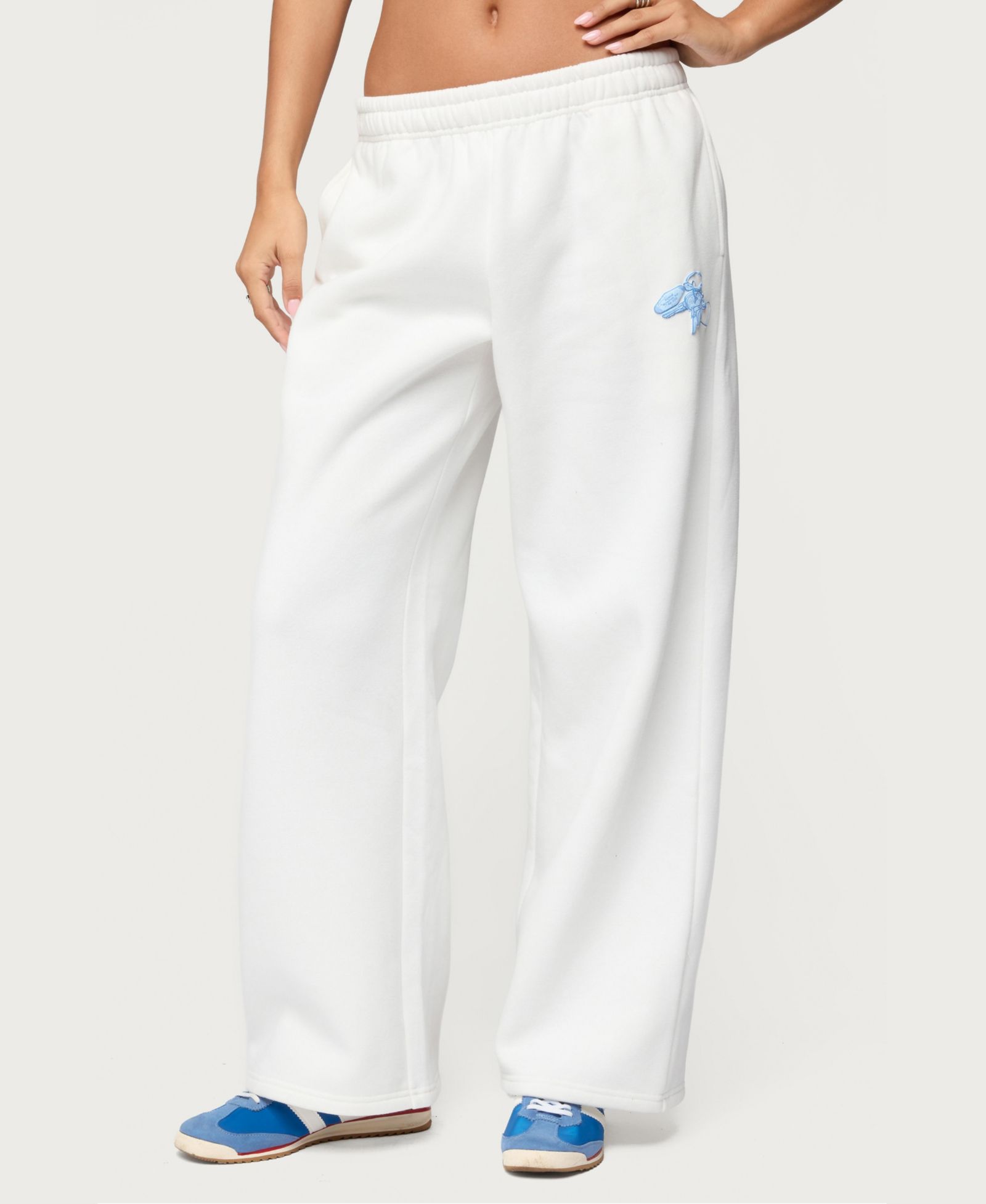Edikted Women's Keychain Cutie Straight Leg Sweatpants