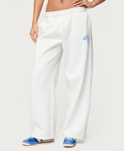Edikted Women's Keychain Cutie Straight Leg Sweatpants