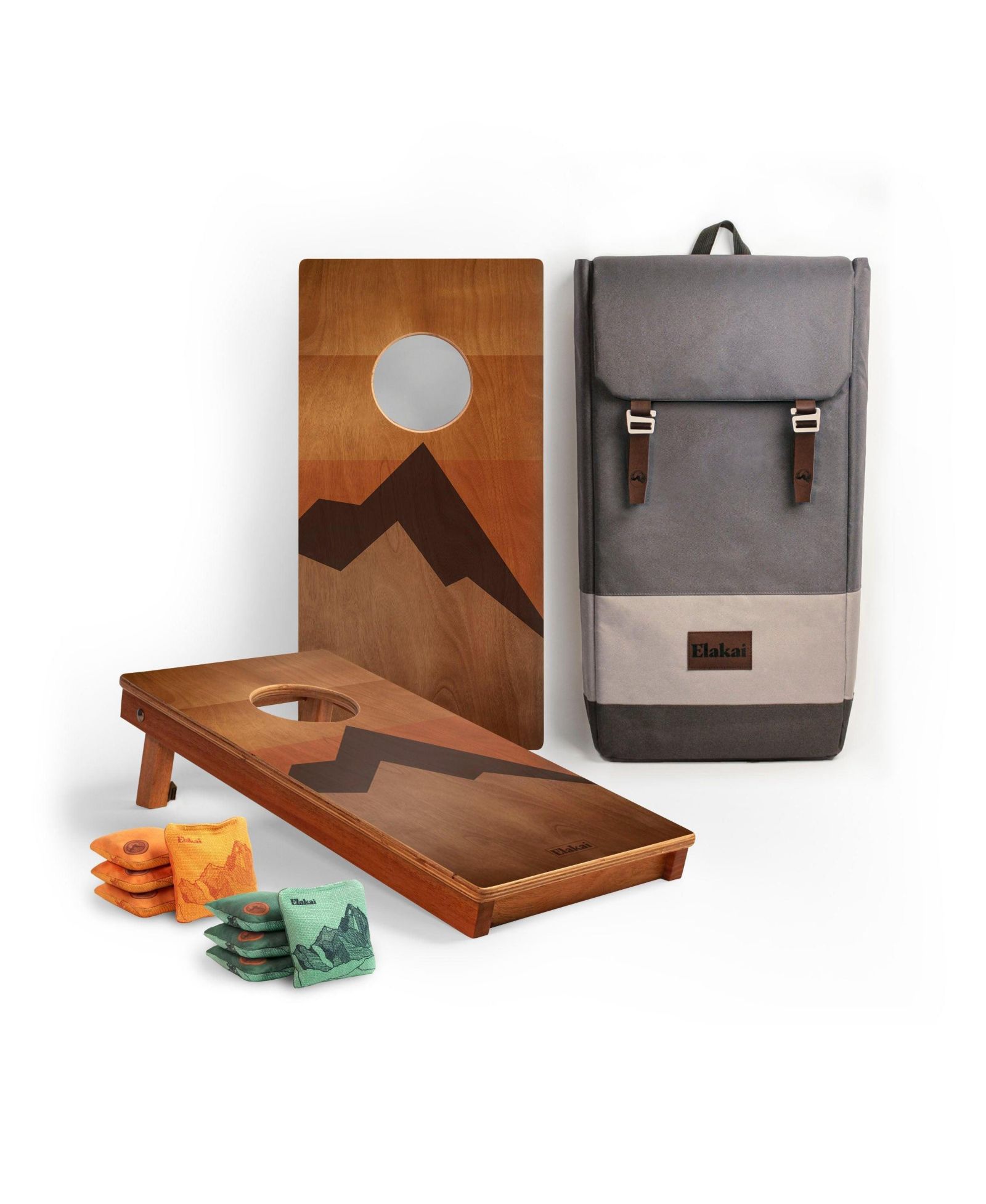 Набор для игры в корнхол Elakai Retro Mahogany Pathfinder, 1ft x 2ft