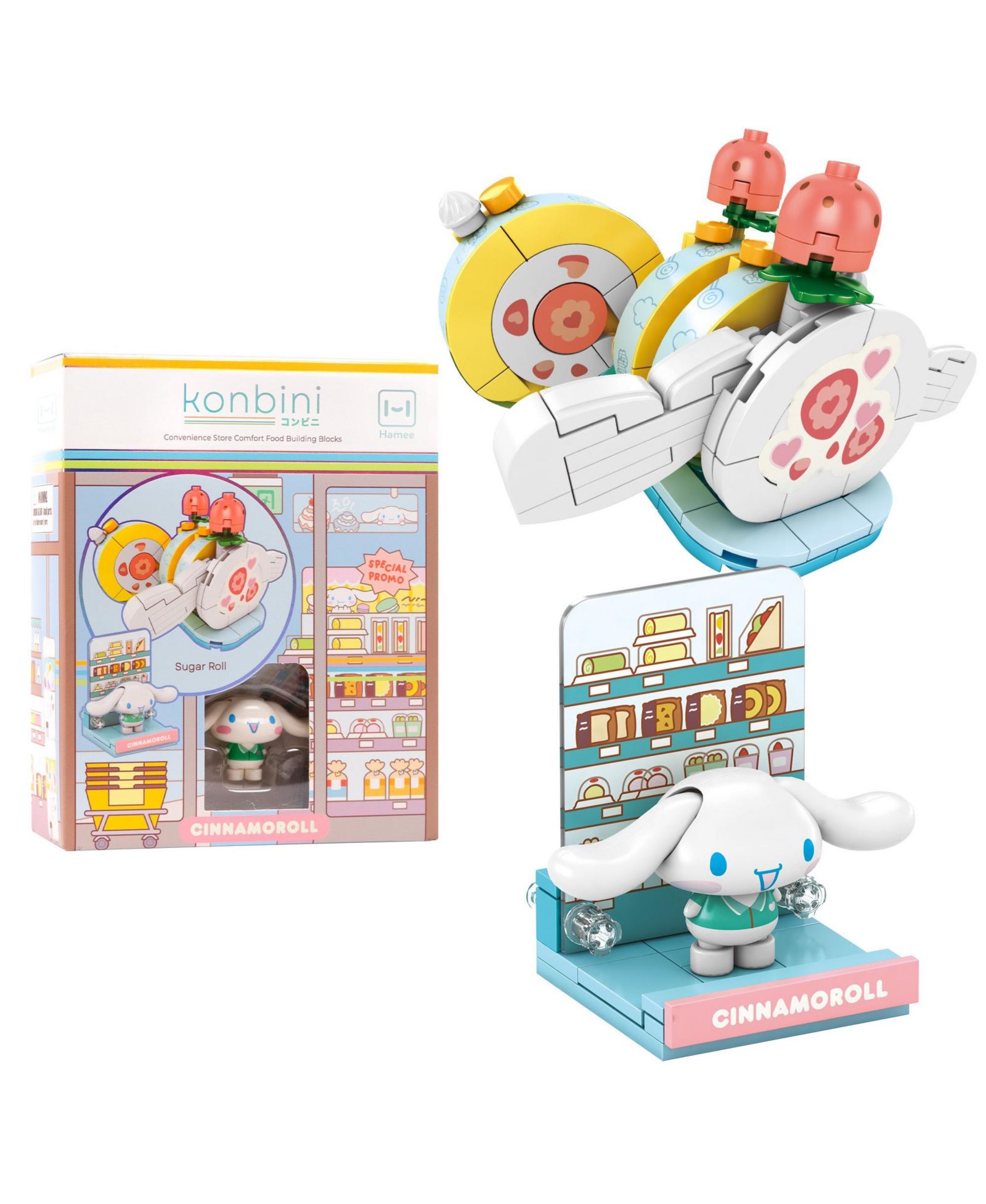 Набор фигурок Hamee Sanrio Hello Kitty and Friends Konbini Series Building Block