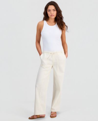 Джинсы And Now This Petite Seamed Slouchy Tie-Waist