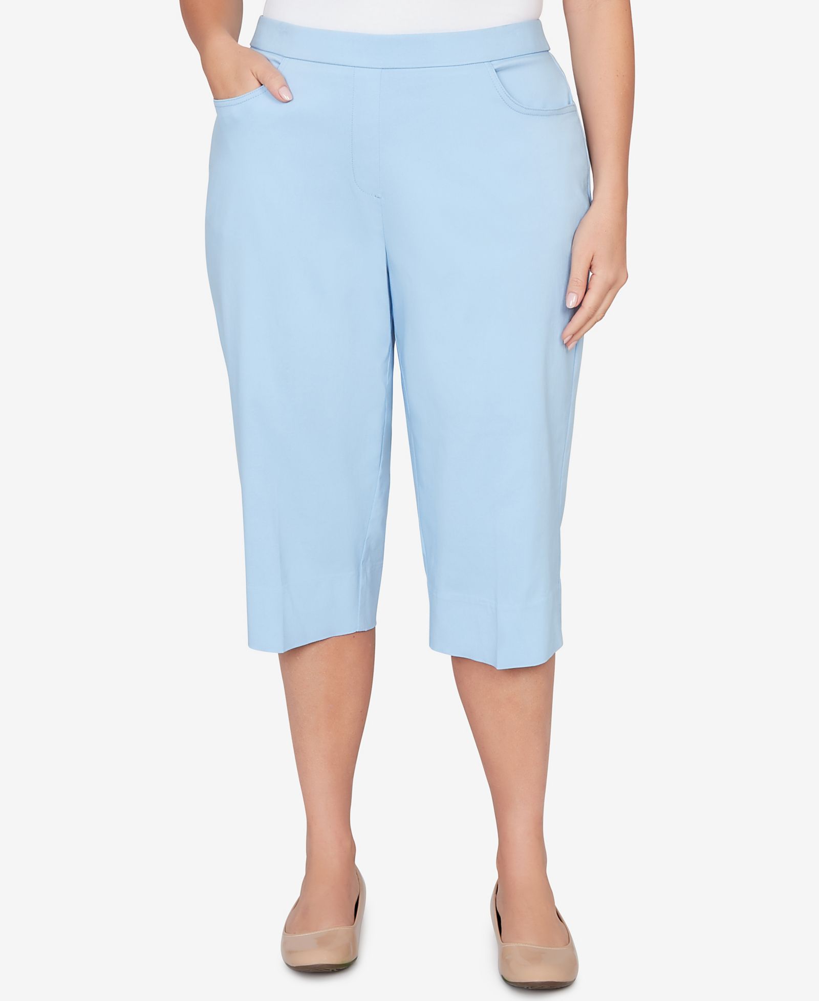 Брюки Alfred Dunner Plus Size Classic Pastel Millenium