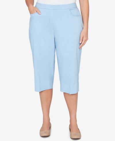 Брюки Alfred Dunner Plus Size Classic Pastel Millenium