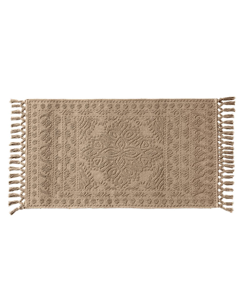 Коврик для ванной French Connection Nellore Fringe Cotton 26" x 49"