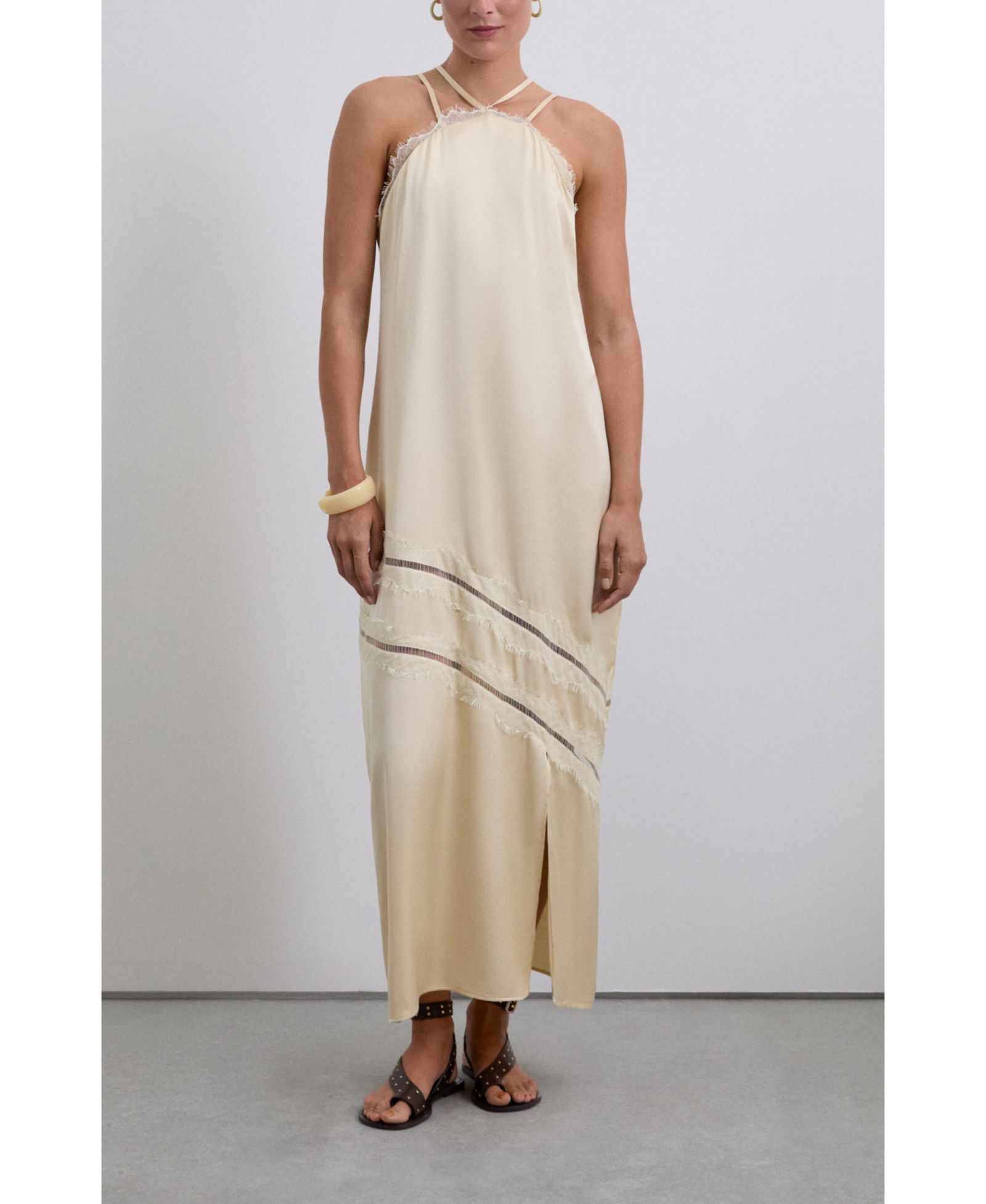 Scalpers Women's Laceslip Dress