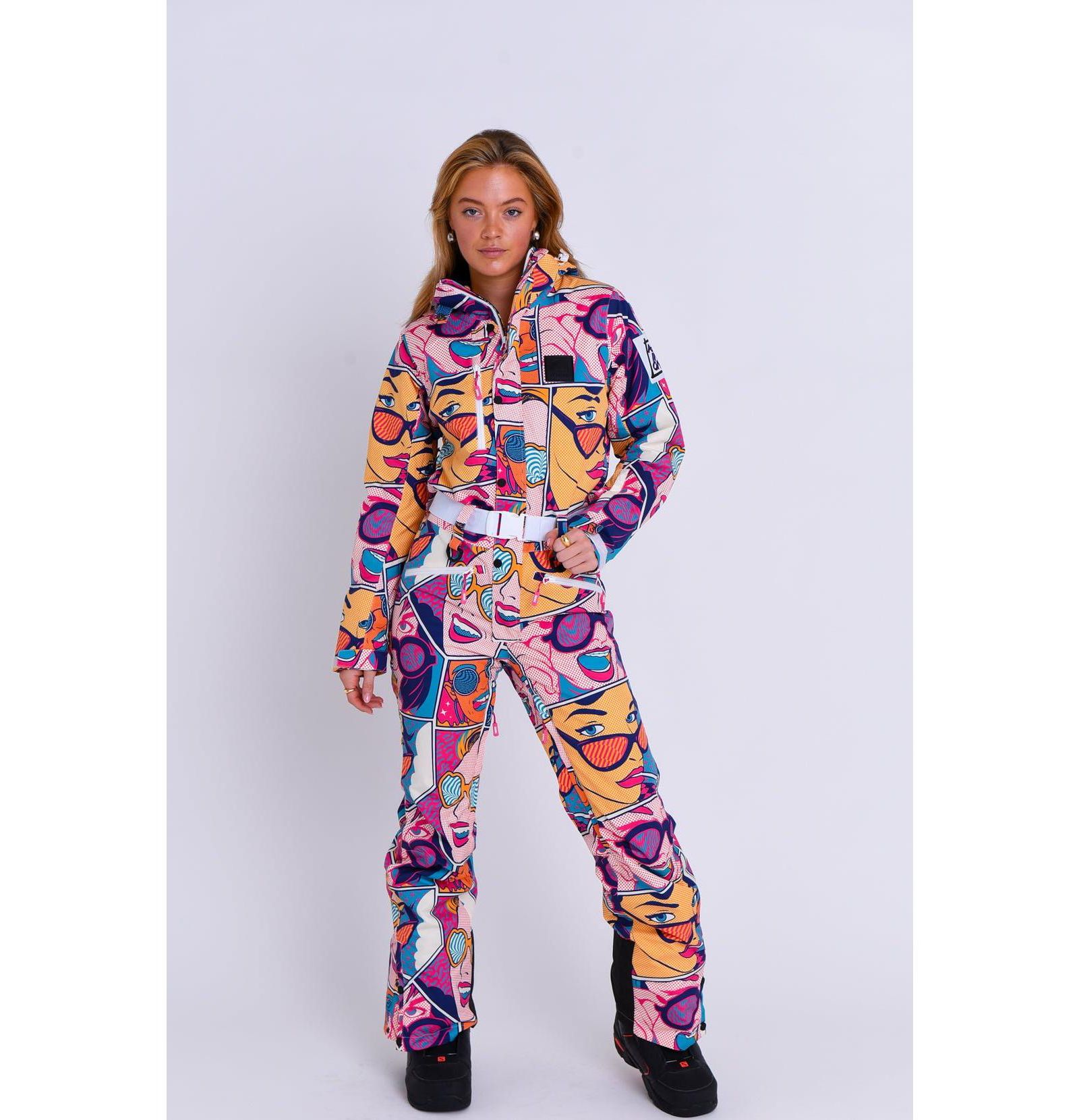 OOSC Women's Comic Book Candy Ski Suit