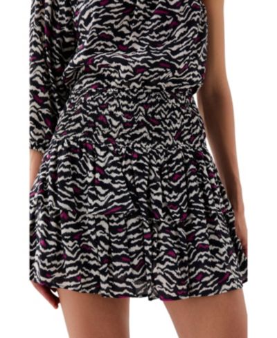 Scalpers Women's Ruffle Mini Skirt